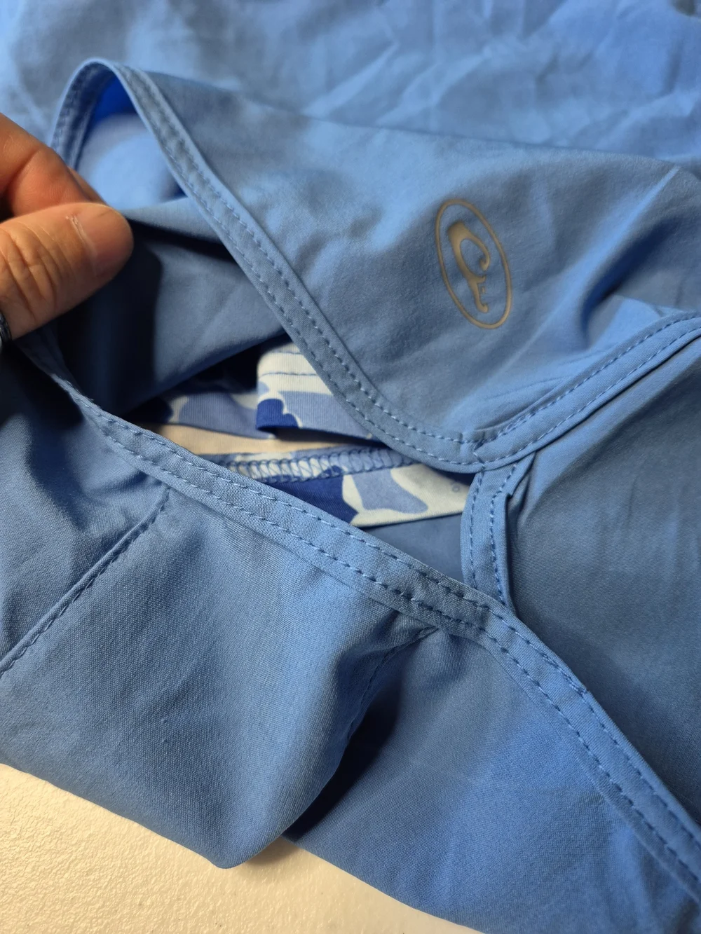 Drake Men's Light Blue Hybrid Swim Shorts 3848/7